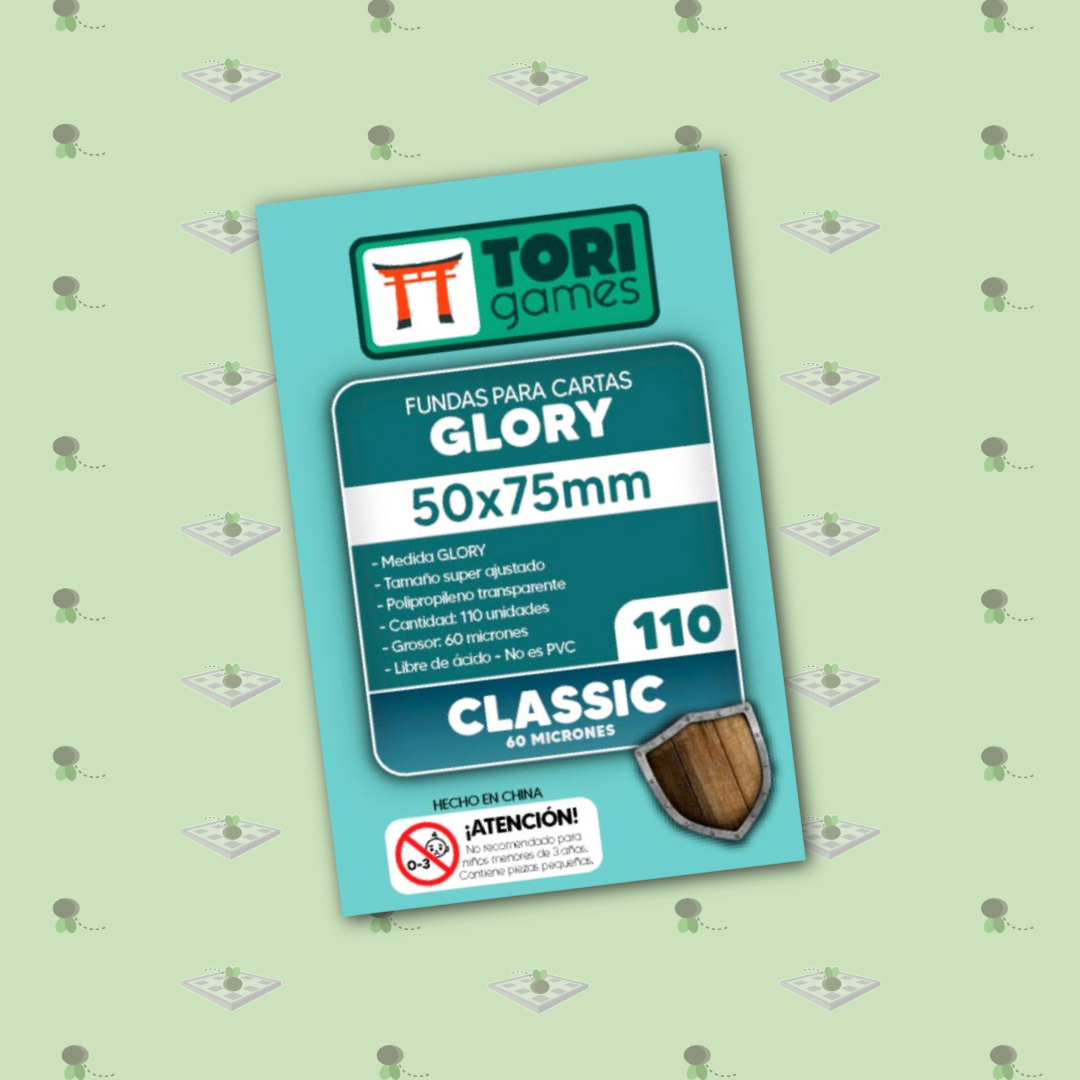 Fundas Tori Glory Classic: 50x75mm – 110 unidades