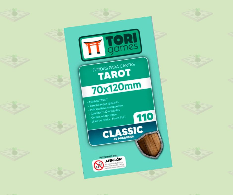 Fundas Tori TAROT Classic: 70x120mm – 110 unidades