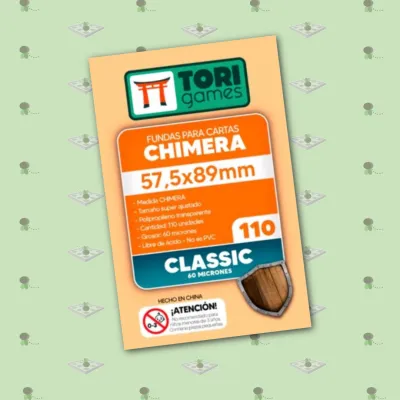 Fundas Tori CHIMERA Classic: 57,5x89mm – 110 unidades