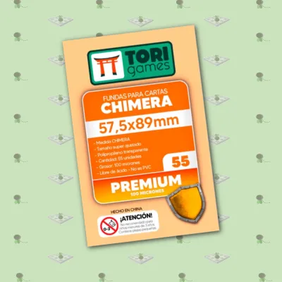 Fundas Tori CHIMERA Premium: 57,5x89mm – 55 unidades