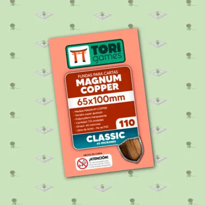 Fundas Tori MAGNUM COPPER Classic: 65x100mm – 110 unidades