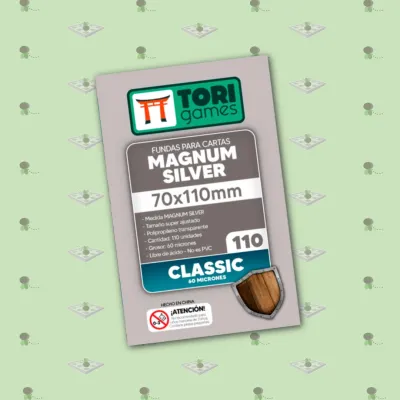 Fundas Tori MAGNUM SILVER Classic: 70x110mm – 110 unidades