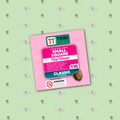 Fundas Tori SMALL SQUARE Classic: 70x70mm – 110 unidades