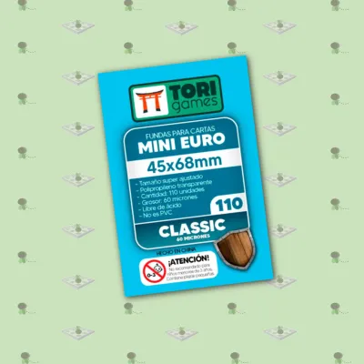 Fundas Tori MINI EURO Classic: 45x68mm – 110 unidades