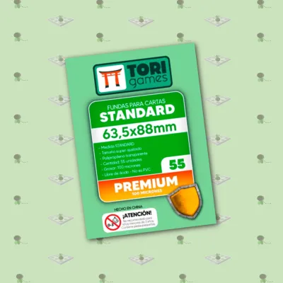 Fundas Tori STANDARD Premium: 63,5x88mm – 55 unidades