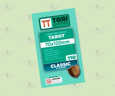 Fundas Tori TAROT Classic: 70x120mm – 110 unidades