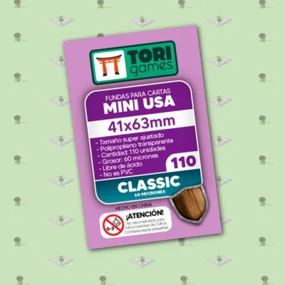 Fundas Tori MINI USA Classic: 41x63mm – 110 unidades